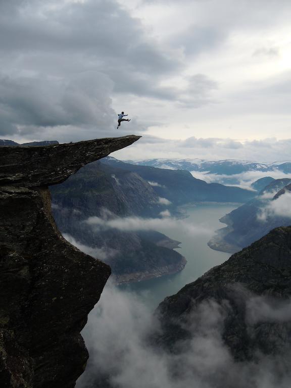 Trolltunga Camping ออดดา ภายนอก รูปภาพ