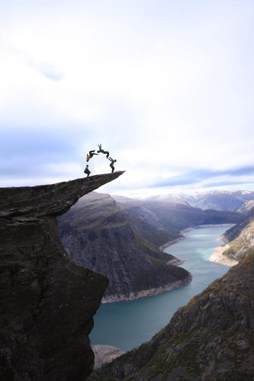 Trolltunga Camping ออดดา ภายนอก รูปภาพ